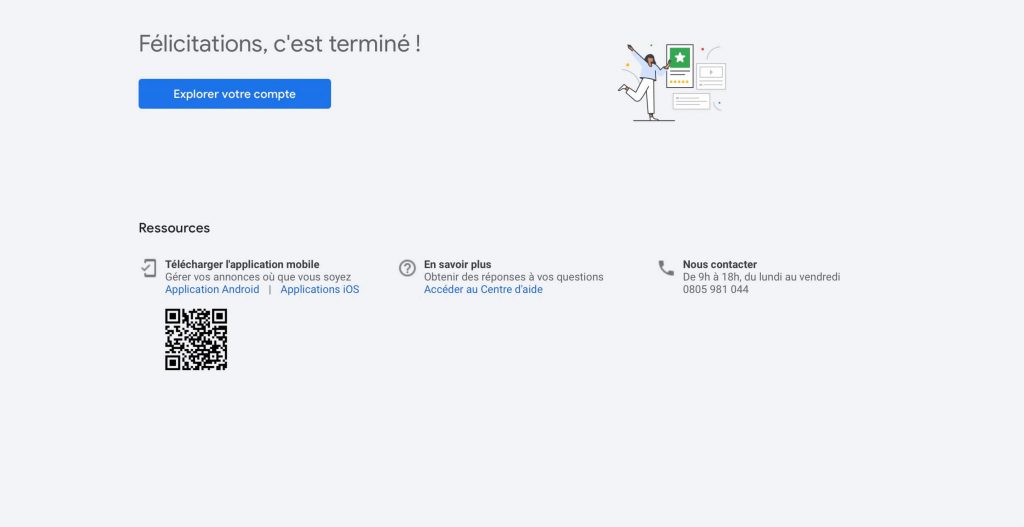 Créer un compte Google Ads